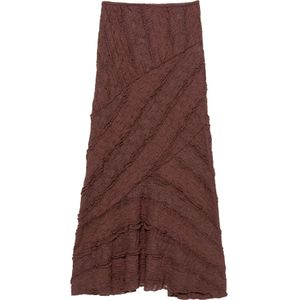 Pull&Bear Rok  kastanjebruin