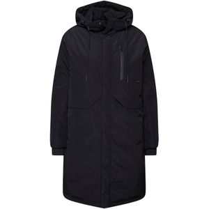 Ulla Popken Wintermantel  zwart