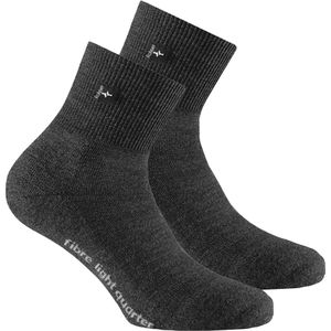 Rohner Socks Sportsokken  antraciet / wit