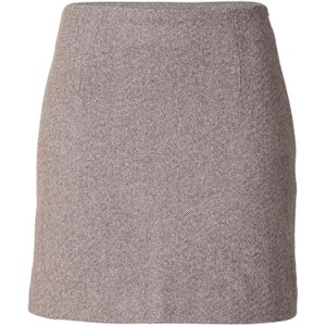 PIECES Rok 'PCRILEY'  mokka / donkerbruin