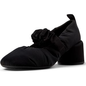 CAMPER Ballerina met riempjes 'Niki'  zwart