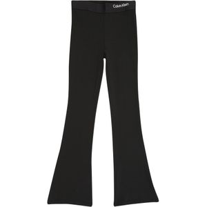 Calvin Klein Jeans Broek  zwart / wit