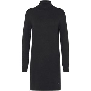 Oxmo Gebreide jurk  zwart