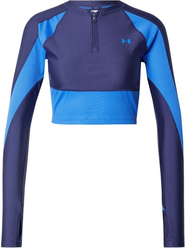Under Armour - Functioneel Shirt - Blauw - Sportshirts