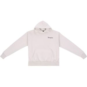 Dropsize Sweatshirt 'Crewlove'  lichtgrijs / donkergrijs / zwart