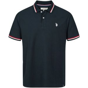 U.S. POLO ASSN. - Limited Anniversary - Poloshirt - Saffier/Wit