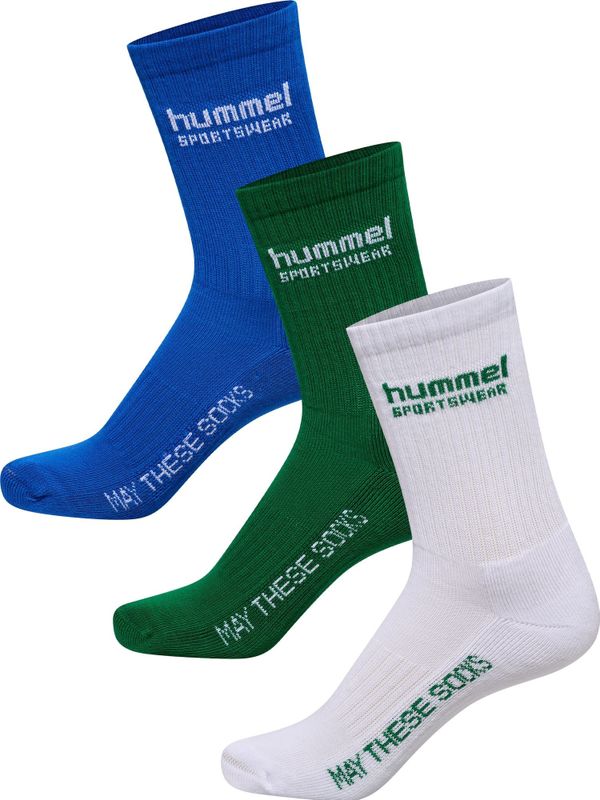 Hummel - hml3-PACK SOCKS - Enkelsokken - Zwart - Katoen - 3 Stuks