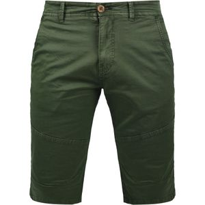 BLEND Broek  navy / groen / wit