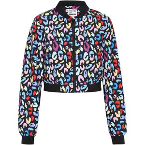 myMo - Bomberjack - Luipaardprint - Sportief - Relaxte Pasvorm