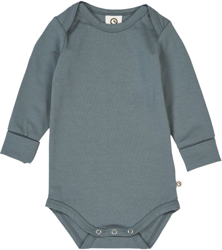 Müsli by GREEN COTTON - Rompertje - Duifblauw