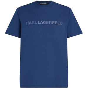 Karl Lagerfeld Shirt  donkerblauw