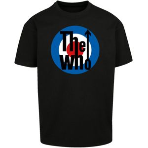F4NT4STIC Shirt 'The Who Target'  blauw / rood / zwart / wit