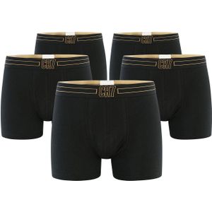 CR7 - Cristiano Ronaldo Boxershorts 'Basic Organic'  geel / zwart