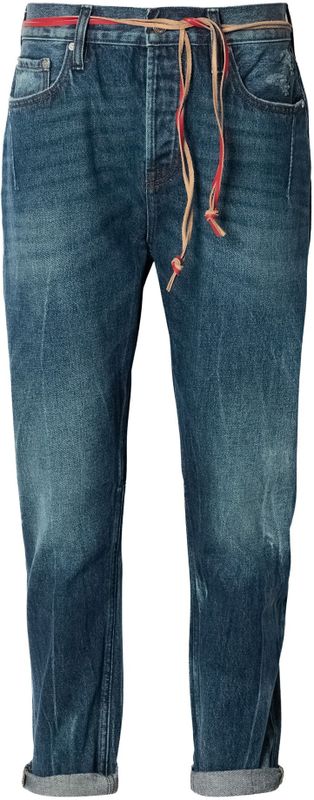 SCOTCH & SODA Jeans 'DEAN'  donkerblauw / rood