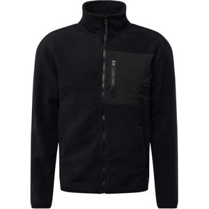 Sweatjack met opstaande kraag