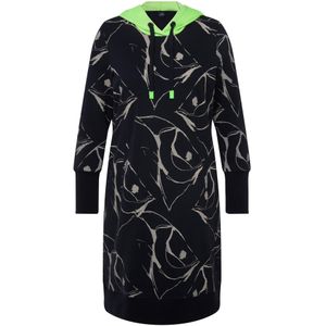 LAURASØN Jurk  limoen / grijs / zwart