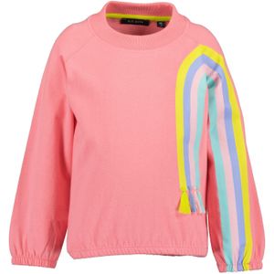 BLUE SEVEN Sweatshirt  citroen / mintgroen / sering / zalm roze