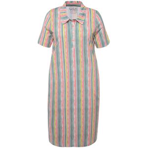 Ulla Popken Nachthemd  limoen / groen / koraal / wit