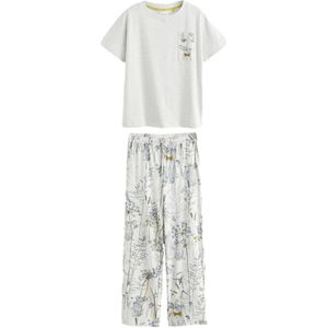 Next Pyjama  grijs / grijs gemêleerd / lichtgroen