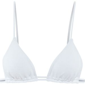 Unikleur - Triangelbikini - Wit - Zonder Beugels - Verwijderbare Softcups