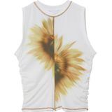 Lyocell - Multicolor - T-shirt - Mouwloos - Collectie AW25