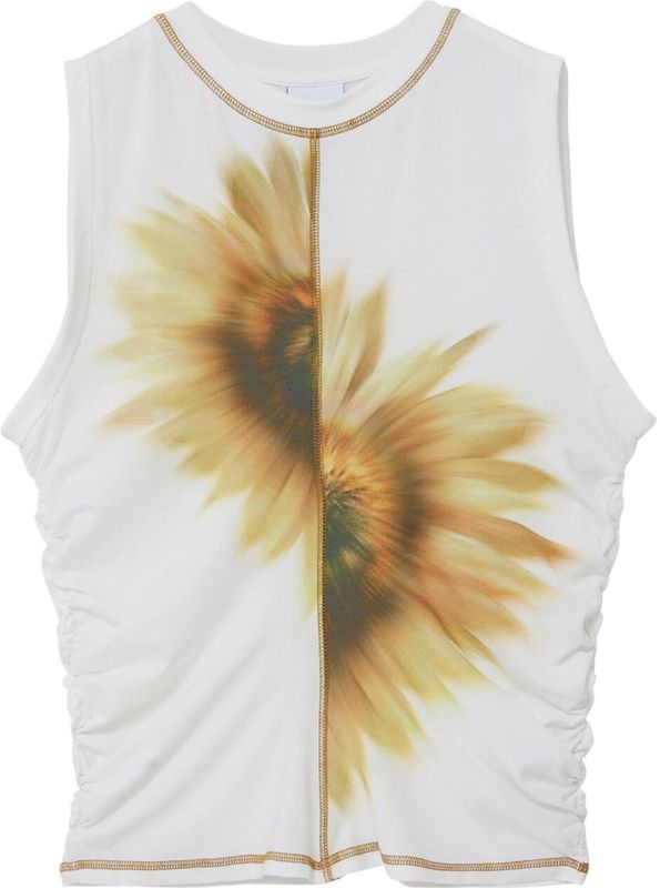 Lyocell - Multicolor - T-shirt - Mouwloos - Collectie AW25