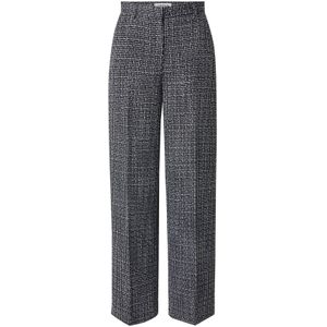 EDITED Broek 'Nalani'  gemengde kleuren / zwart / wit