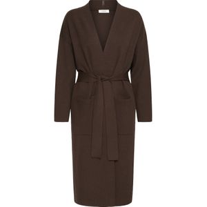 b.young Gebreid vest 'BYMIRAN'  chocoladebruin