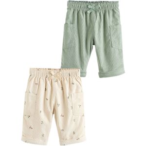 Next Broek  beige / mintgroen