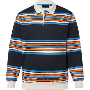 Boston Park Sweatshirt  blauw / navy / oranje / wit