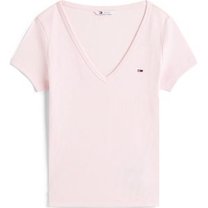 Tommy Jeans Shirt 'ESSENTIAL'  pastelroze