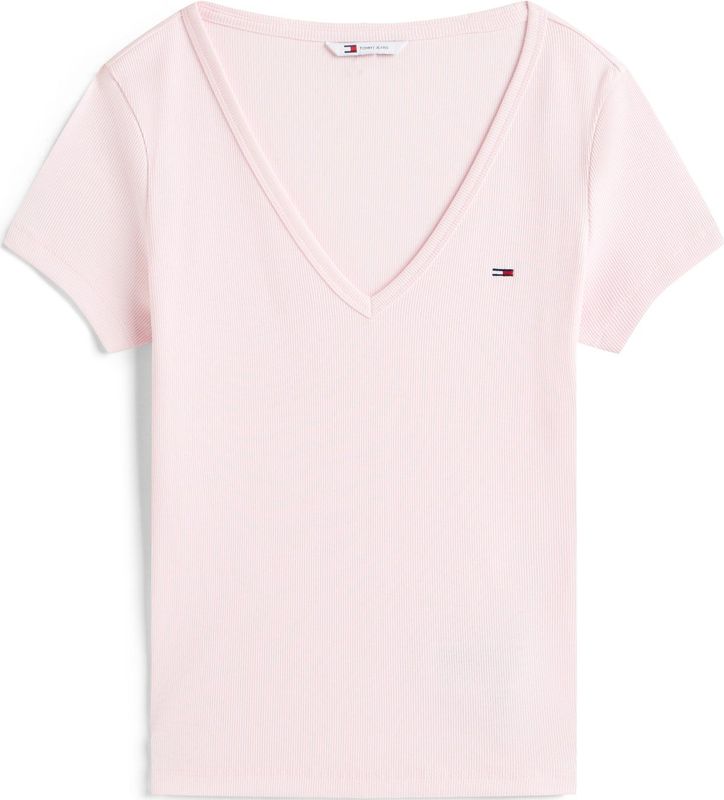 Tommy Jeans Shirt 'ESSENTIAL'  pastelroze