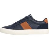 Hackett London - Blake Max - Leren Sneakers - Marineblauw - Casual