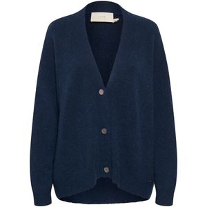 KAREN BY SIMONSEN Gebreid vest 'Nora'  marine