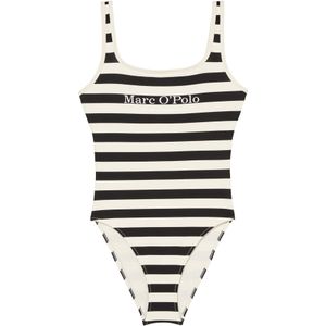 Marc O'Polo Badpak 'Ystad'  crème / zwart