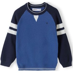 MINOTI Trui  blauw / navy / enziaan / wit