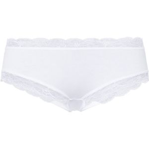 Hanro - Cotton Lace - Broekje - Wit - Mid Waist