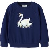 Name It - NMFVENUS LS NREG SWEAT - Sweatshirt - Beacon Blue - Lange Mouwen