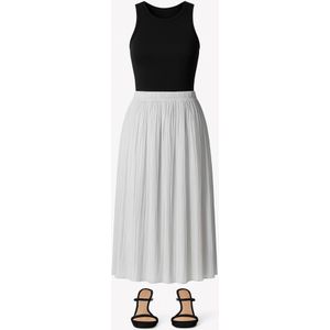 Touche Prive Rok  lichtgrijs