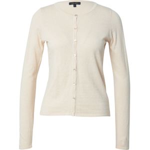 King Louie Gebreid vest  crème