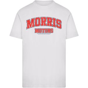 F4NT4STIC Shirt 'British Motor Heritage Morris Motors College'  rood / wit