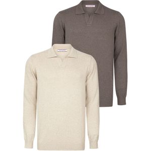 Felix Hardy Trui  beige / brokaat