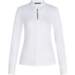 Karl Lagerfeld Blouse  zwart / wit