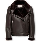 ONLY GIRLS Winterjas 'KOGStarry'  donkerbruin