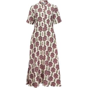 OBJECT - Blousejurk - Groen - OBJemmi