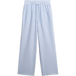 Superdry - Gestreepte Katoenen Elastische Broek - Dames