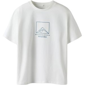 NAME IT Shirt 'NKMNADIR'  blauw / lichtblauw / geel / lila / wit