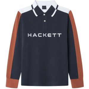 Hackett Multi Lange Mouw Poloshirt
