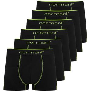 normani Boxershorts  groen / zwart