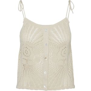 VERO MODA Gebreide top 'SILJA'  lichtbeige